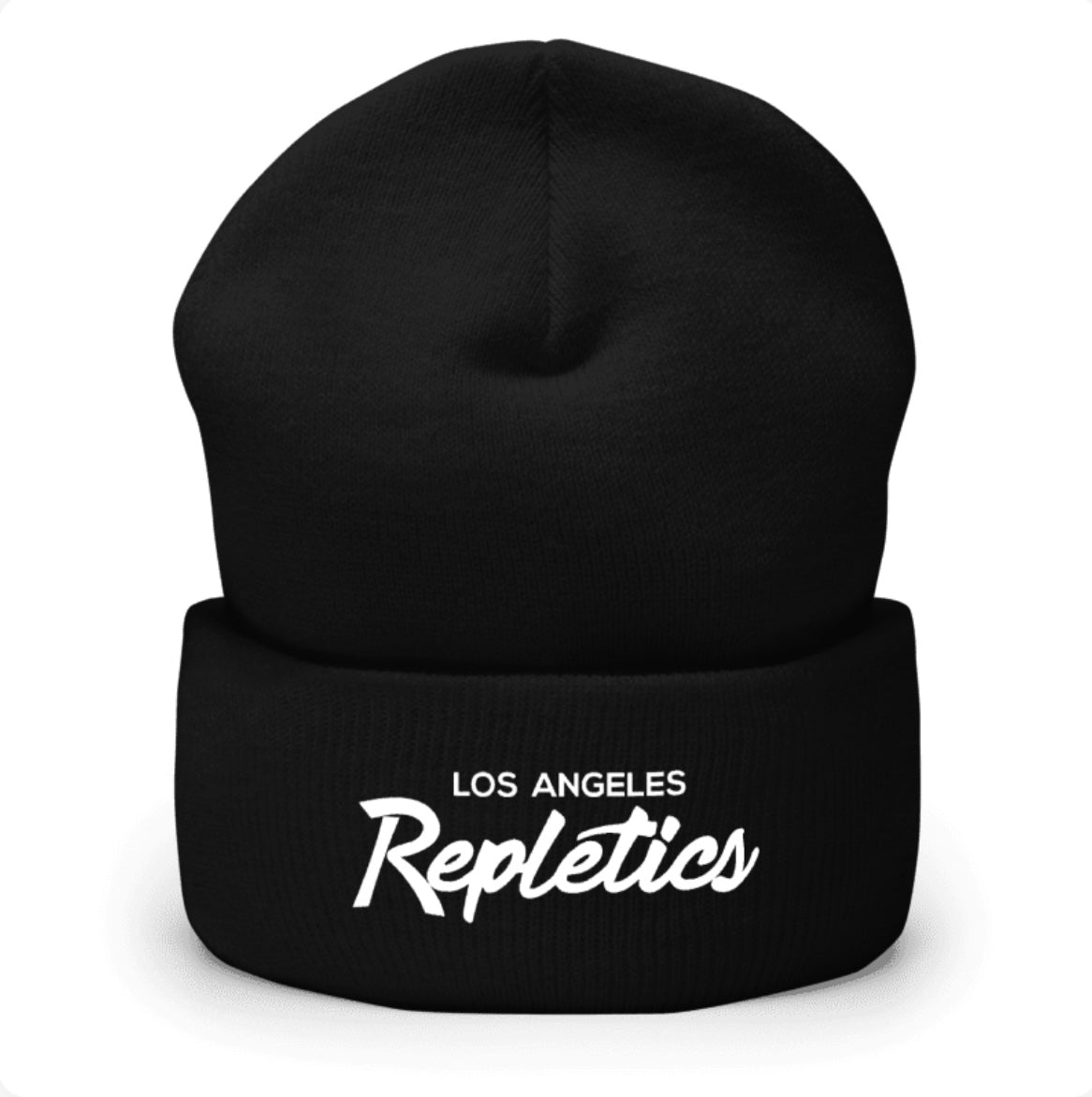 Repletics Apparel "Los Angeles" Logo Iconic Knit Beanie